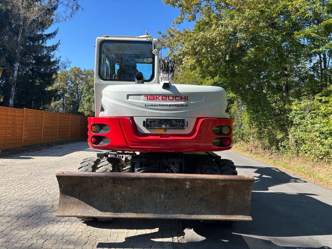 2015 Takeuchi TB295W Wheel Excavator