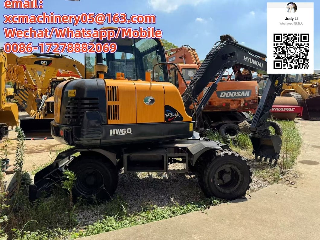 Hyundai R60W Mobilbagger