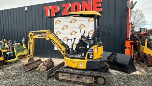 2019 Komatsu PC26MR-3 Mini Excavator