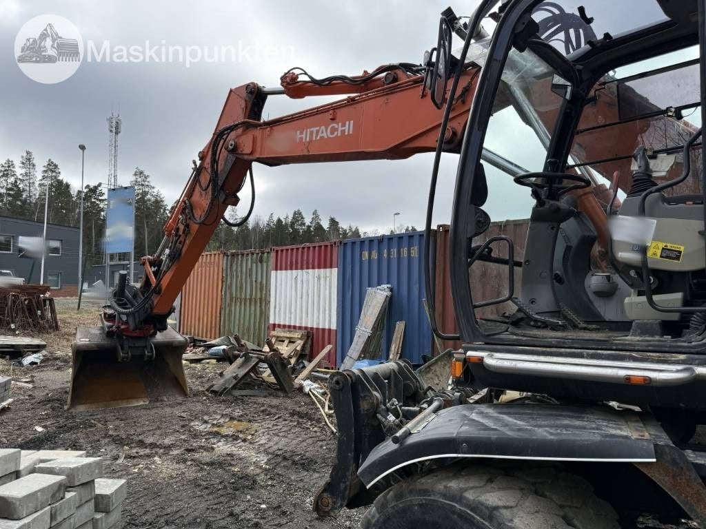 2014 Hitachi ZX140W-5 Wheel Excavator