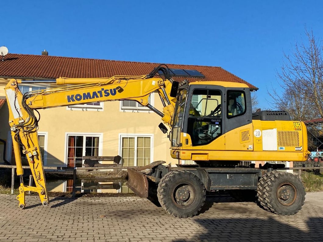 2007 Komatsu PW1607E Wheel Excavator