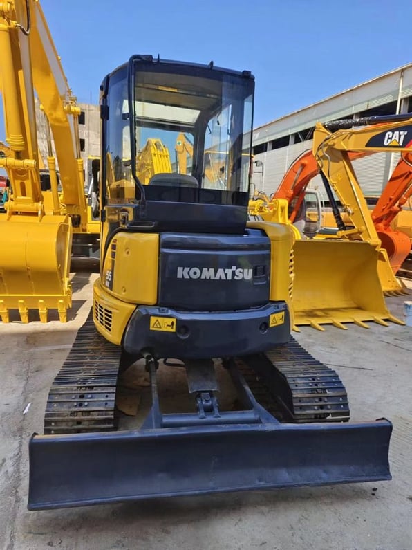 2018 Komatsu PC-55MR Mini Excavator