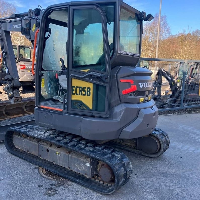 2023 Volvo ECR58F Mini Excavator