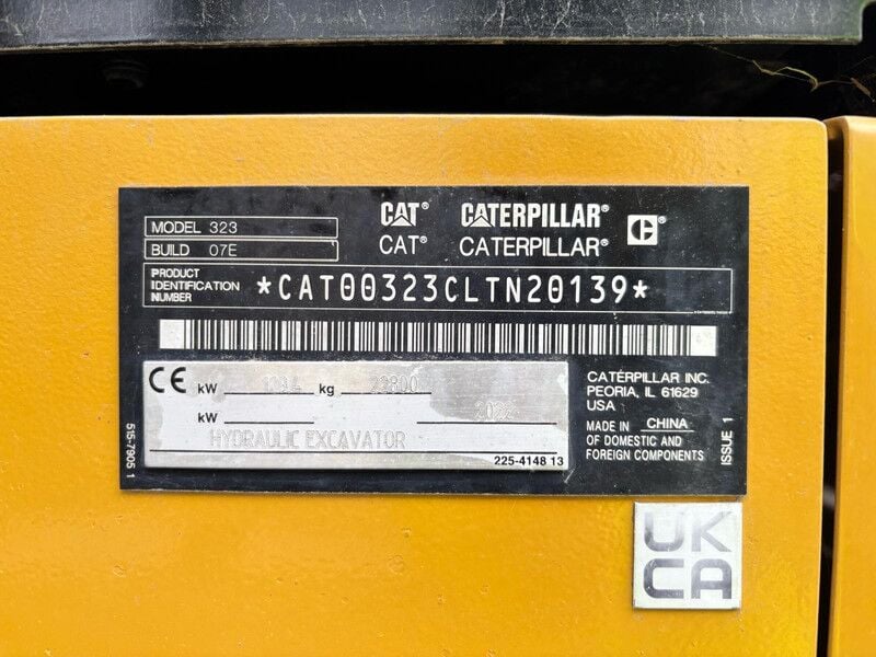 2022 Caterpillar 323 SLR