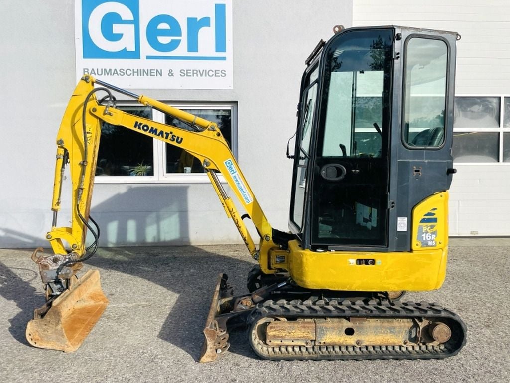 2014 Komatsu PC16R-3HS Mini Excavator