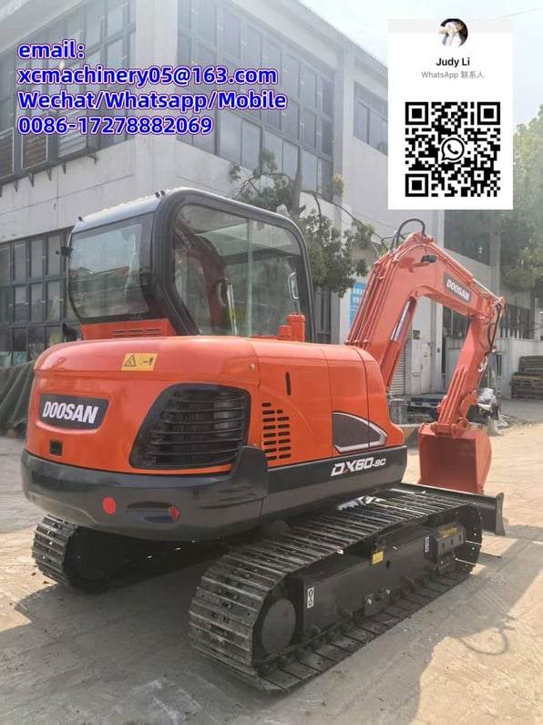 2023 Doosan DX60-9C Mini Excavator