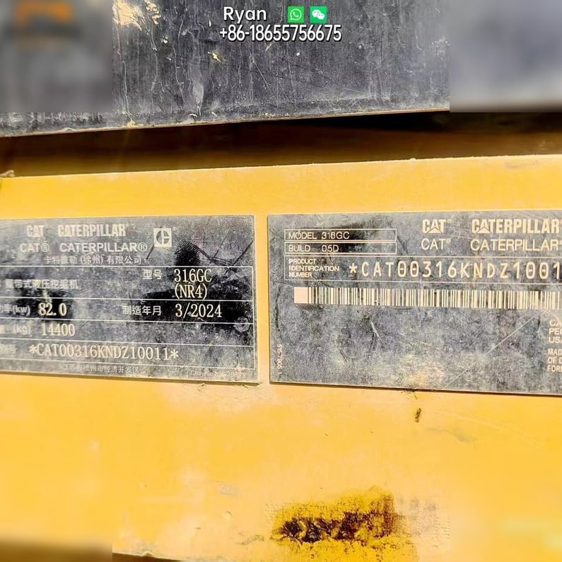 2024 Caterpillar 316GC Crawler Excavator