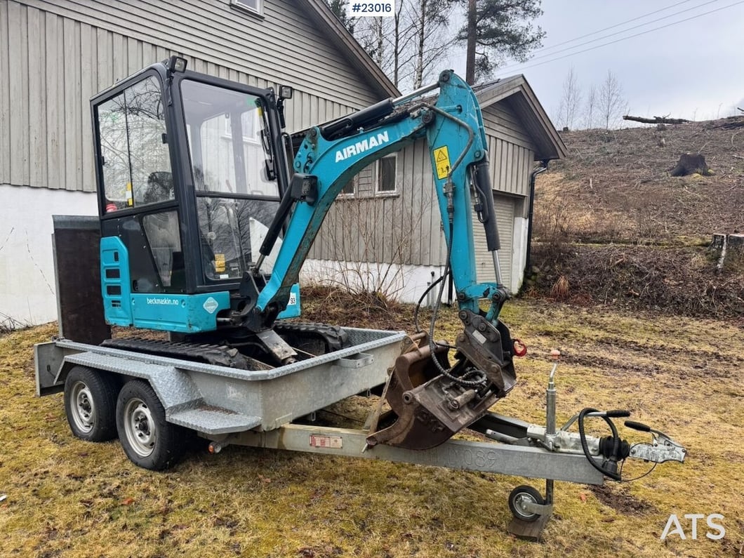 2018 Airman AX19-6A Mini Excavator