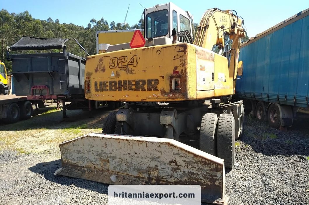 2001 Liebherr A924 LITRONIC Wheel Excavator