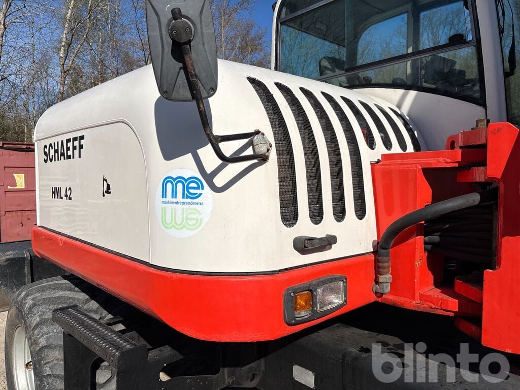 2003 Schaeff HML 42 Wheel Excavator