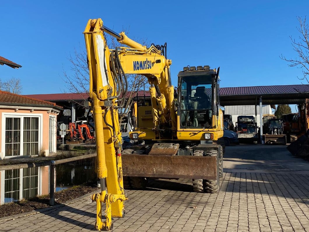 2007 Komatsu PW1607E Wheel Excavator