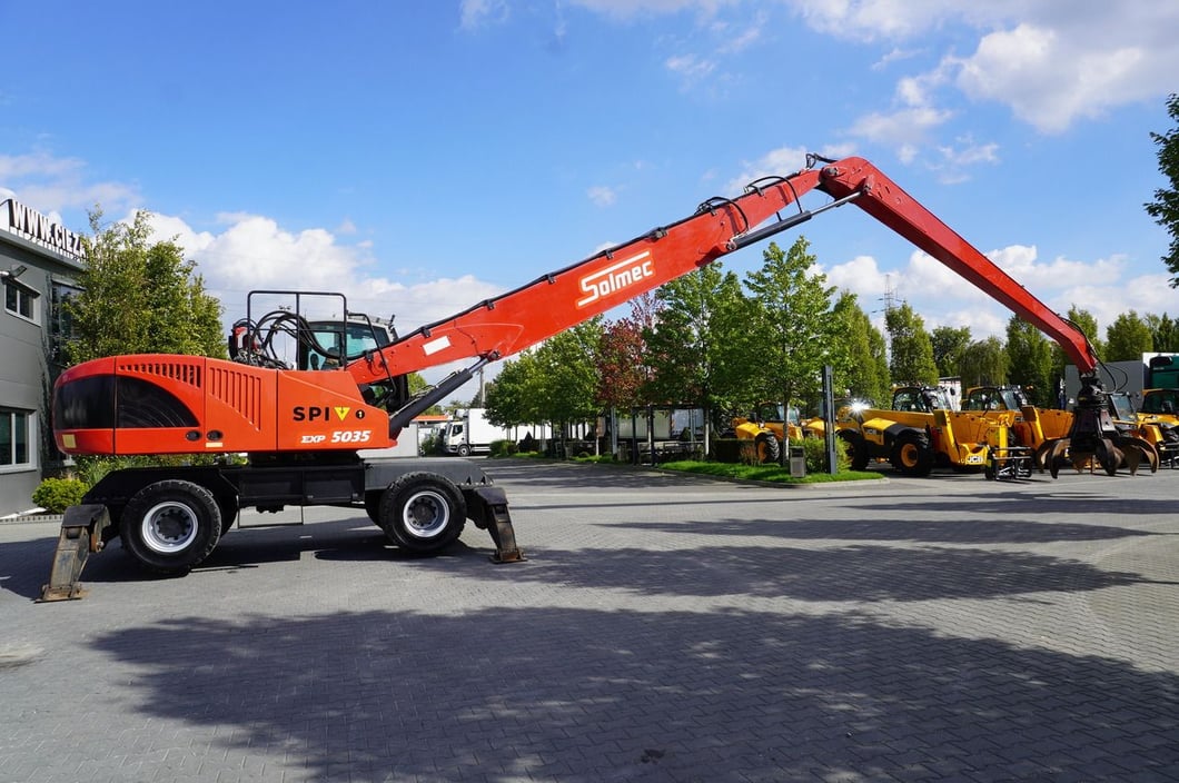 2017 Solmec EXP 5035 Wheel Excavator