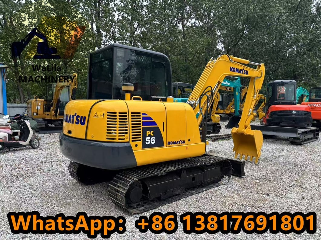 2023 Komatsu PC56-7 Mini Excavator