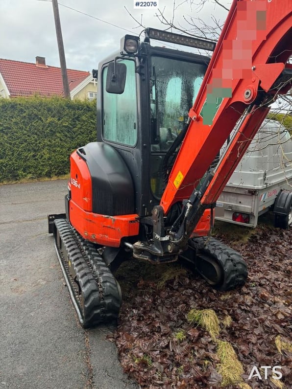 2020 Kubota U36-4 Mini Excavator