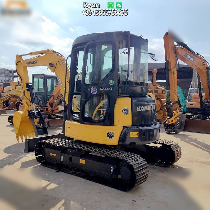 Komatsu PC55MR-2 Mini Excavator