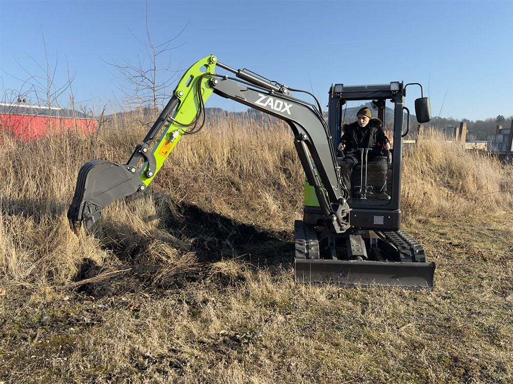 2025 Zaox ZA28A Mini Excavator
