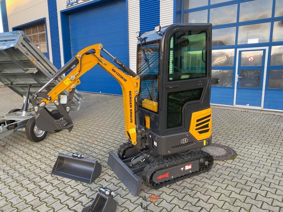 Berger Kraus BK1250KSR Mini Excavator