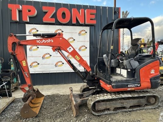 2018 Kubota KX027-4 Mini Excavator
