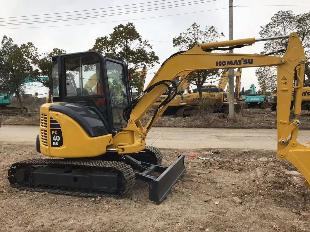 2024 Komatsu PC40MR Mini Excavator