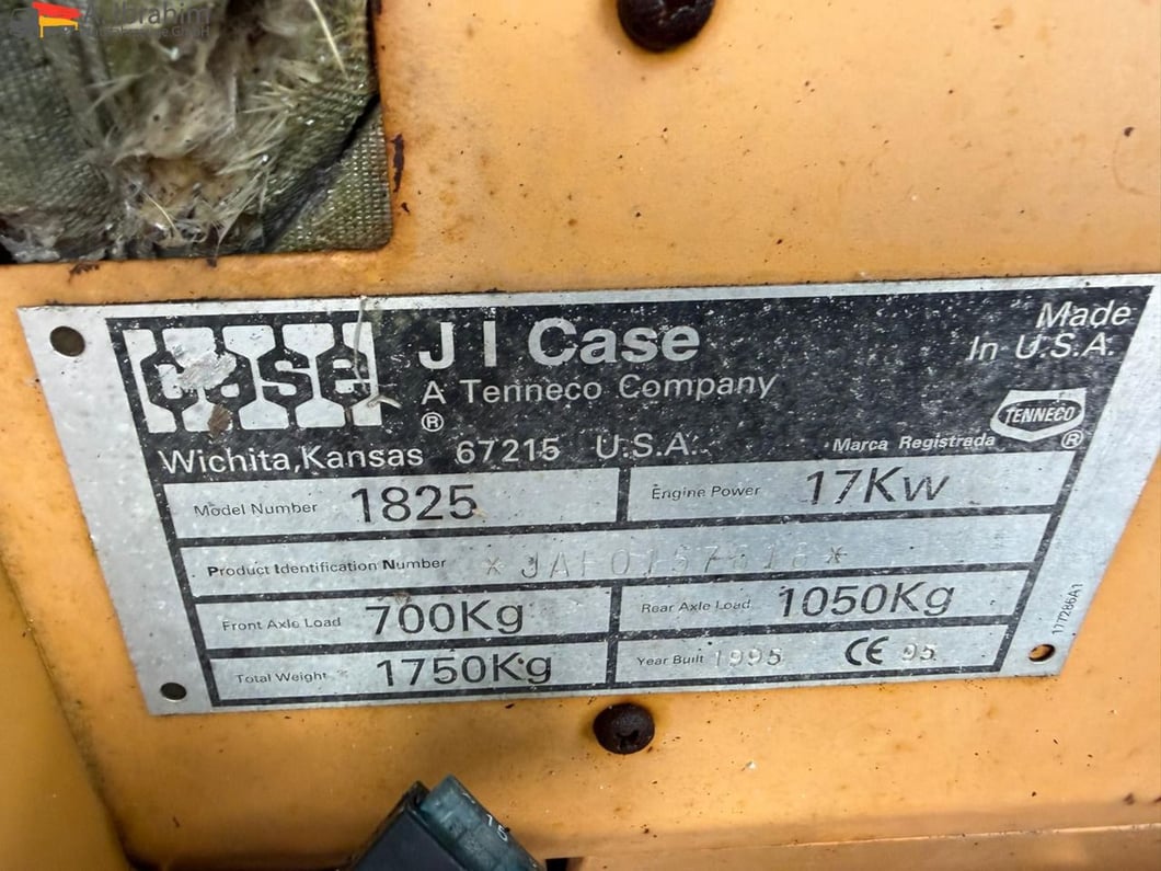 1995 CASE 1825 Mini Excavator