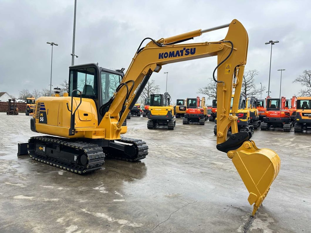 2015 Komatsu PC56-7 Mini Excavator