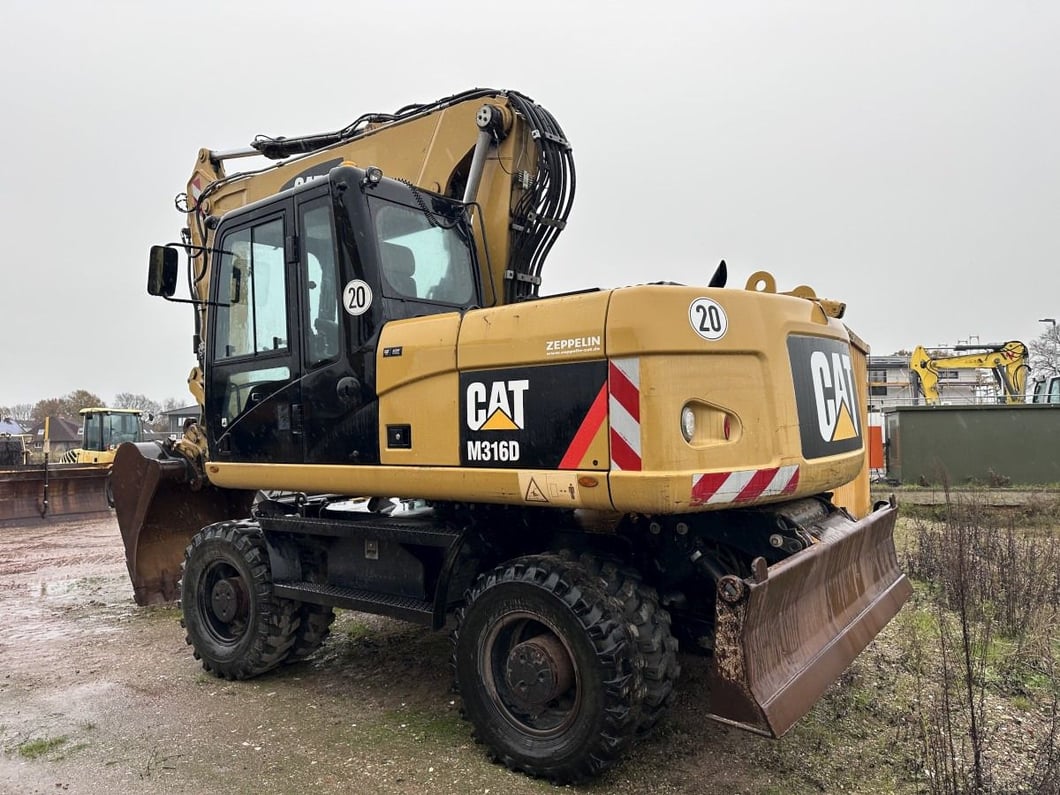 2013 Caterpillar M316D Wheel Excavator