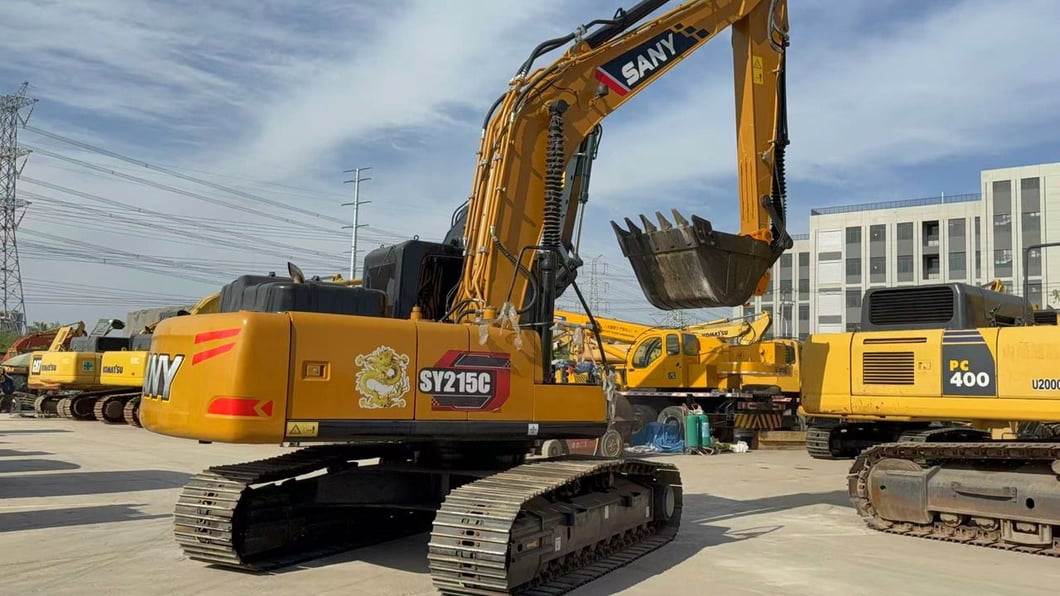 2018 Sany SY215C Crawler Excavator