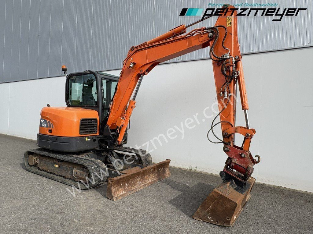 2018 Doosan DX63-3 Mini Excavator