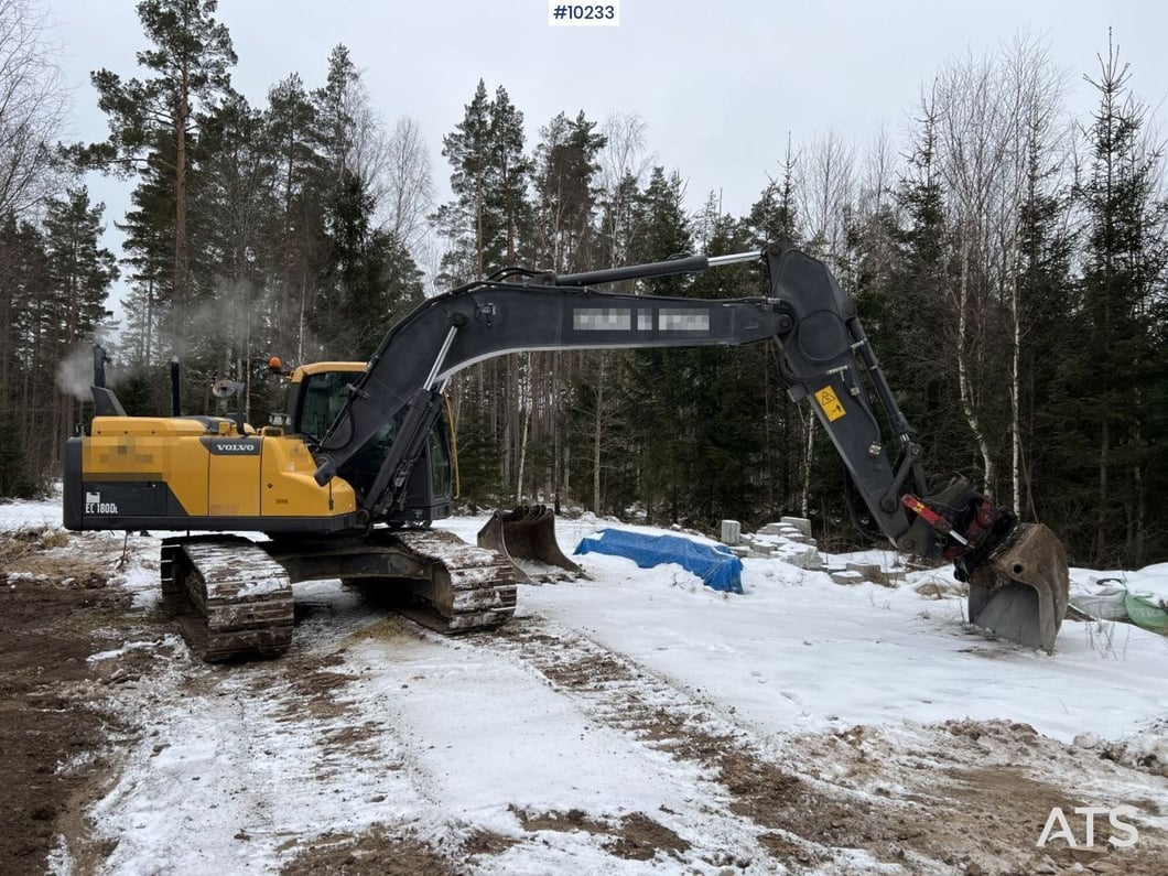 2013 Volvo EC180DL Crawler Excavator