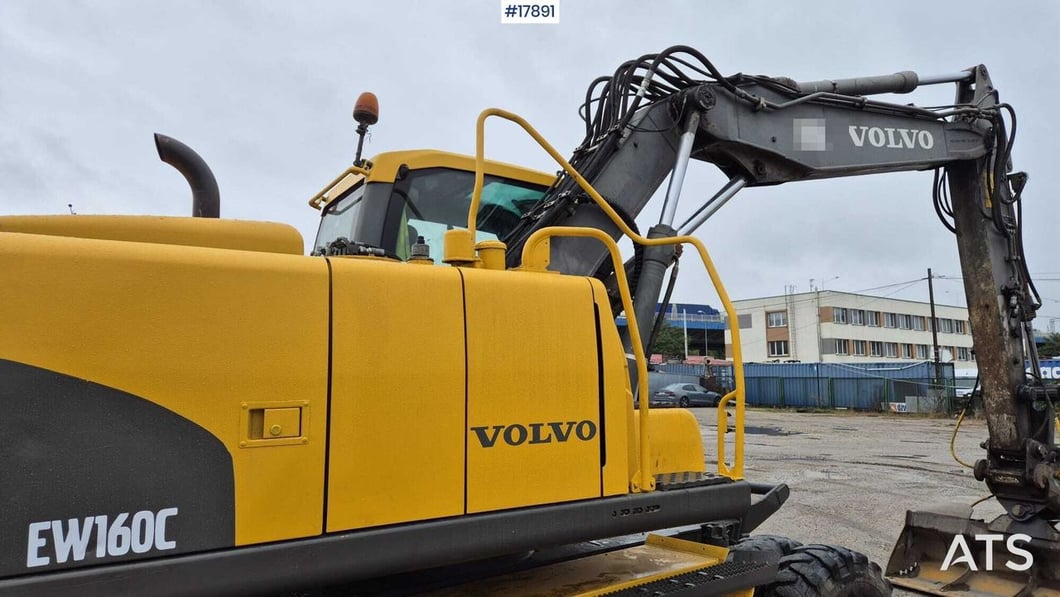 2009 Volvo EW160C Wheel Excavator