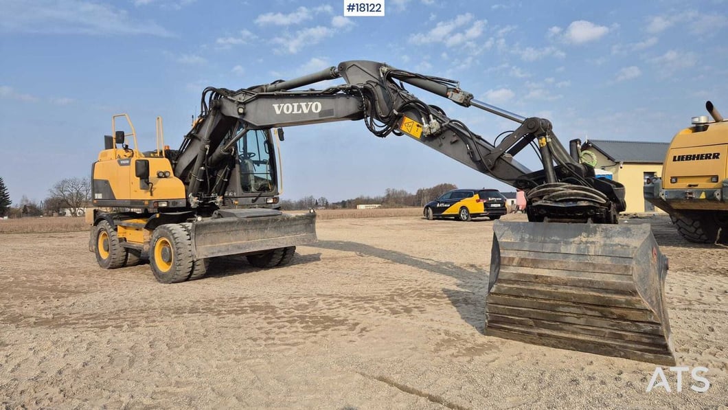 2014 Volvo EW160D Wheel Excavator