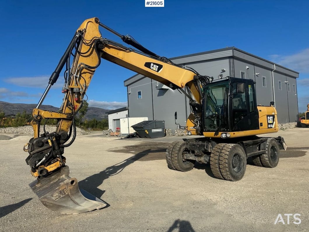 2012 Caterpillar M313D Wheel Excavator