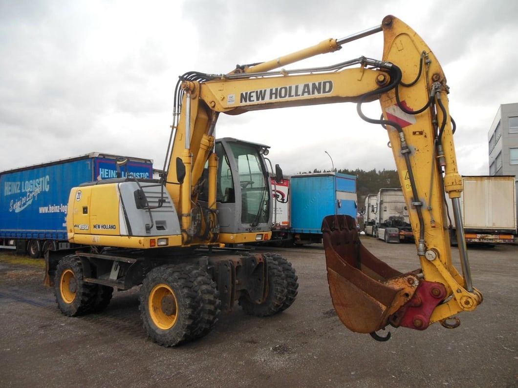 2011 New Holland WE150 Wheel Excavator