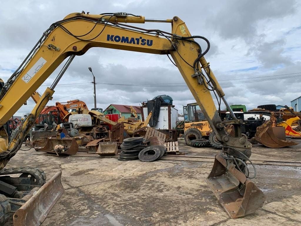 2008 Komatsu PC88MR6 Mini Excavator