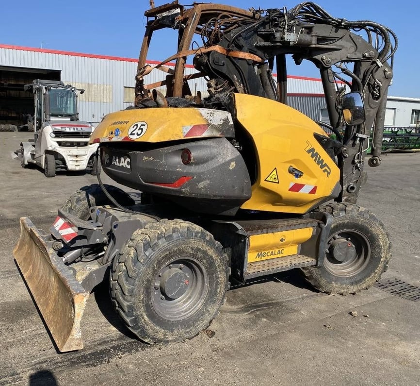 2017 Mecalac 7MWR Wheel Excavator