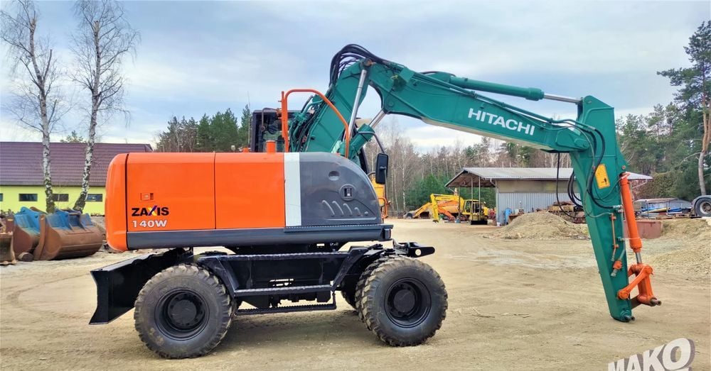 2012 Hitachi ZX140W-3 Wheel Excavator