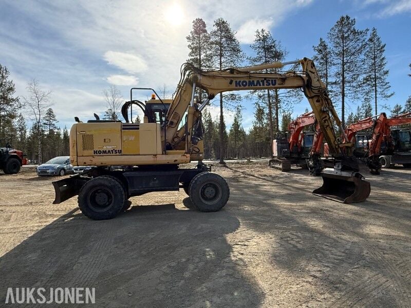 2005 Komatsu PW160ES-7K Wheel Excavator