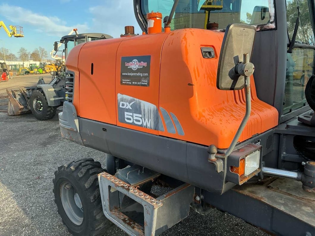 2015 Doosan DX55W Mini Excavator