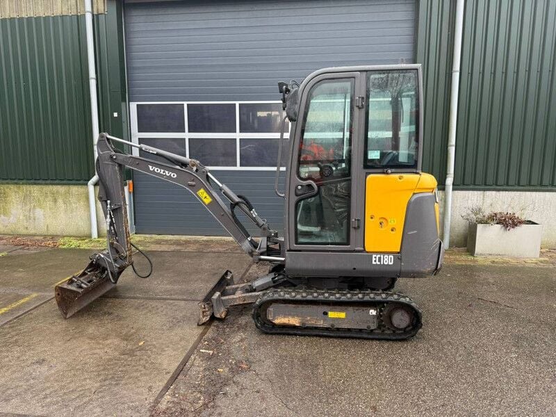 2017 Volvo EC18D Mini Excavator