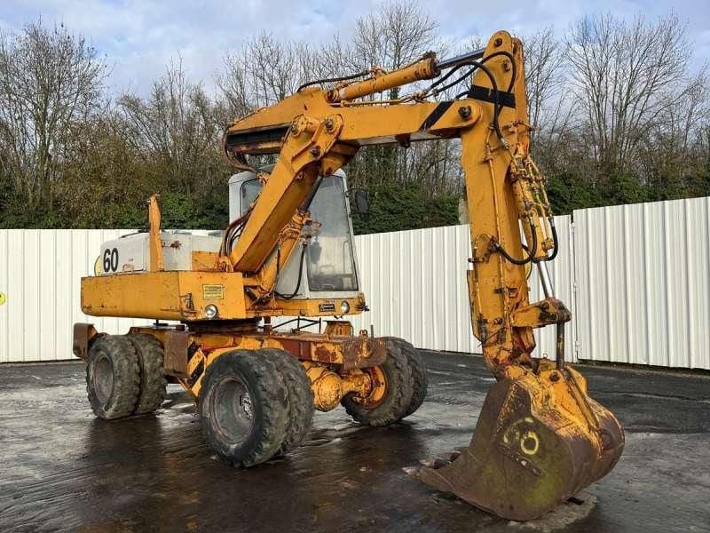 1982 Poclain P60 Wheel Excavator