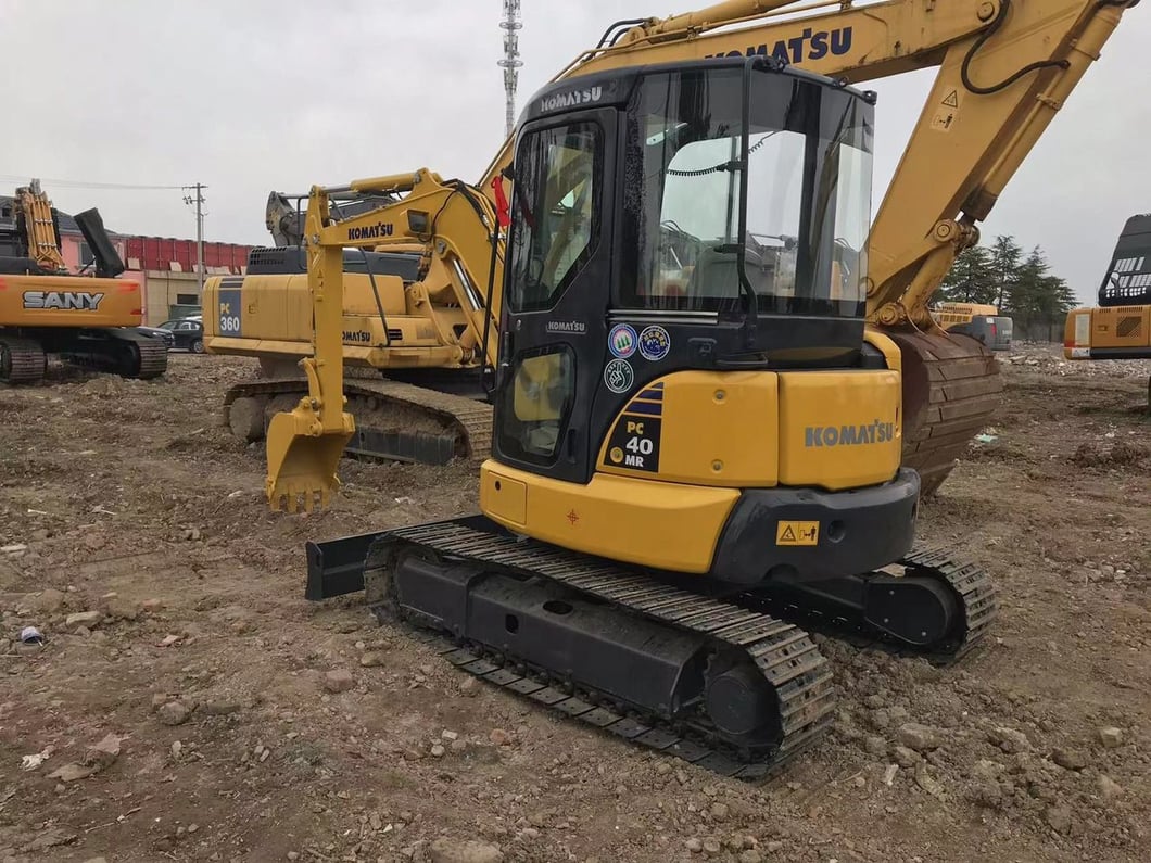 2024 Komatsu PC40MR Mini Excavator