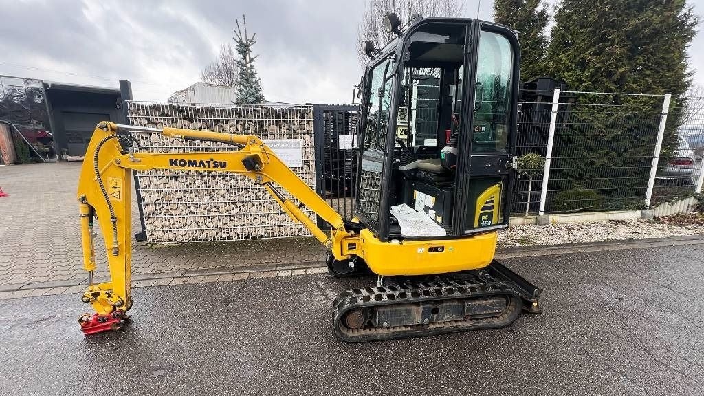 2019 Komatsu PC16R-3HS Mini Excavator