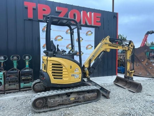 2018 Yanmar VIO26-6 Mini Excavator
