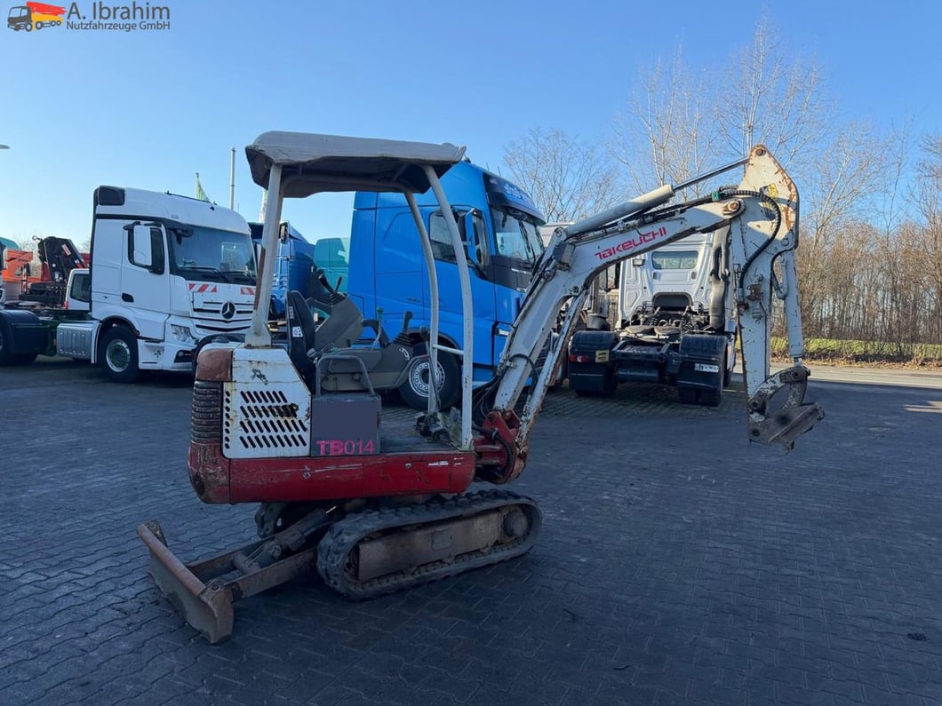 2009 Takeuchi TB014 Mini Excavator