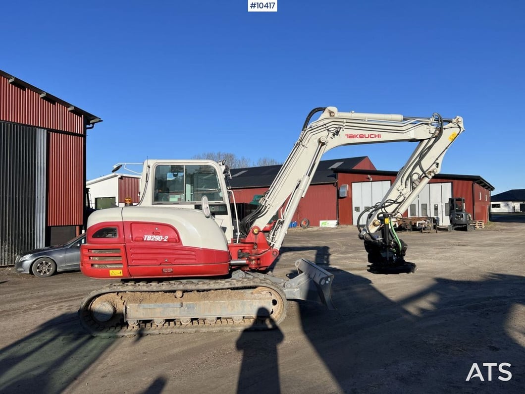 2022 Takeuchi TB290-2 Mini Excavator