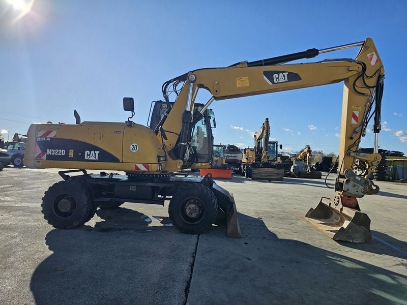 2011 Caterpillar M322D Wheel Excavator