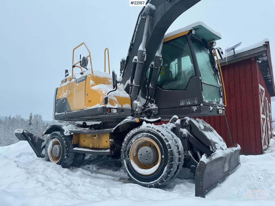 2014 Volvo EW160D Wheel Excavator