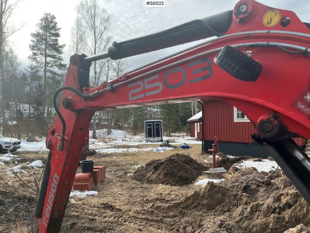 2007 Wacker Neuson 2503 RD Mini Excavator