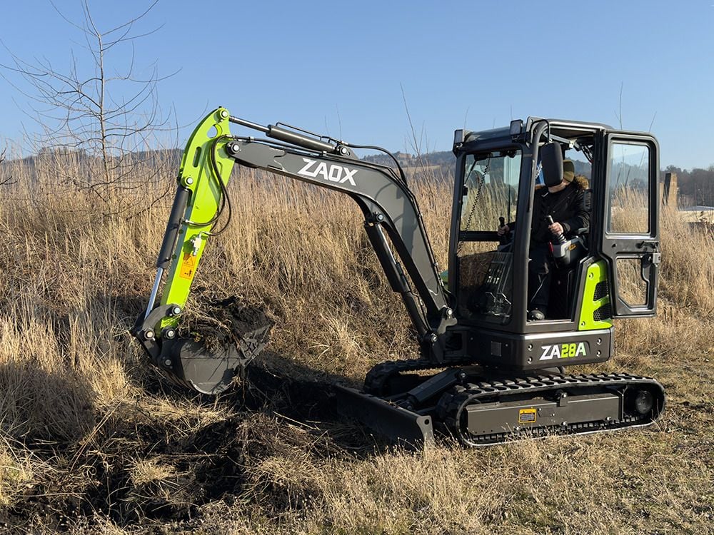2025 Zaox ZA28A Mini Excavator