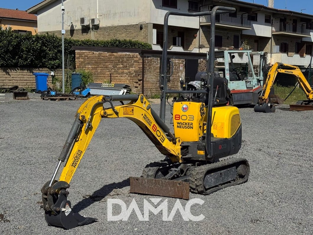2012 Wacker Neuson 803 Mini Excavator
